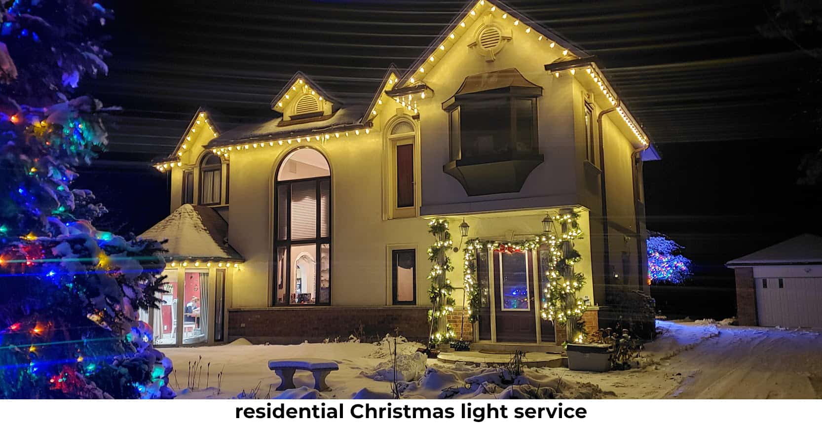 Heffernan's Home Services Christmas Light Installation Service Indianapolis In