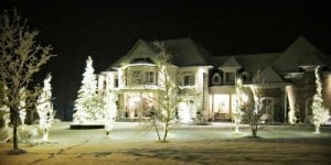 house exterior christmas lights
