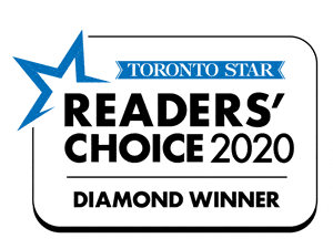 Toronto Star Readers Choice Award Winner